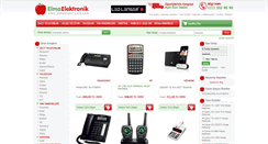 Desktop Screenshot of elmaelektronik.com